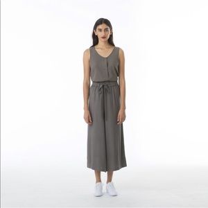 [SOLD] Ali Golden Drawstring Pant in Grey